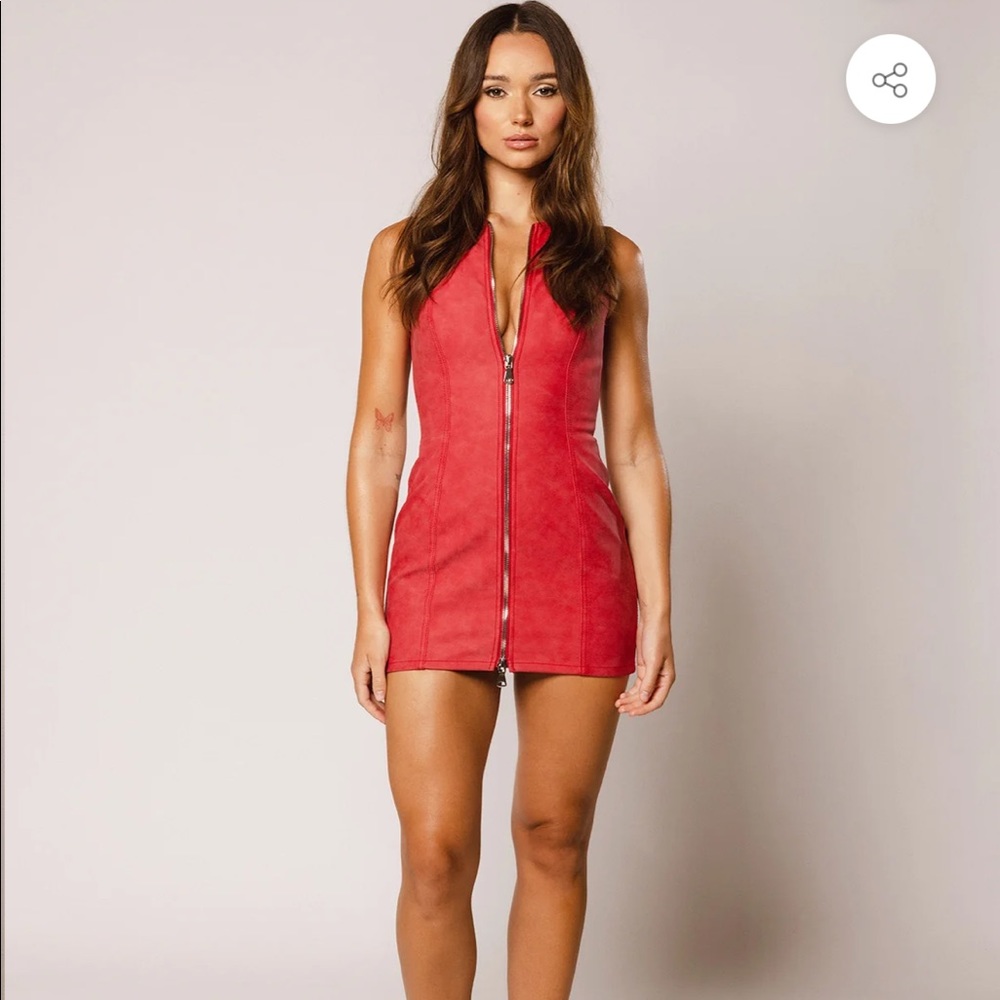 REVICE RED DRESS